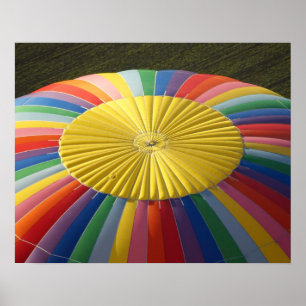 Heteluchtballon, nabij Methven, Canterbury 2 Poster