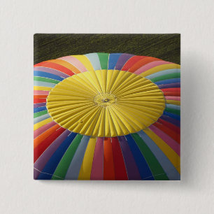 Heteluchtballon, nabij Methven, Canterbury 2 Vierkante Button 5,1 Cm
