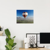 Heteluchtballon, nabij Methven, Canterbury 3 Poster (Thuiskantoor)