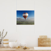 Heteluchtballon, nabij Methven, Canterbury 3 Poster (Keuken)