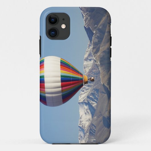 Heteluchtballon, nabij Methven, Canterbury Case-Mate iPhone Case (Achterkant)