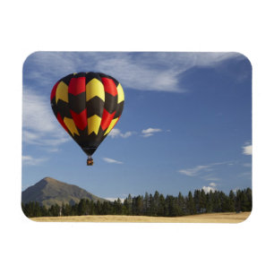 Heteluchtballon nabij Wanaka, Zuidereiland, Nieuw Magneet