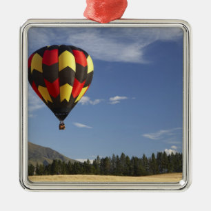 Heteluchtballon nabij Wanaka, Zuidereiland, Nieuw Metalen Ornament