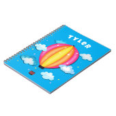 Heteluchtballon Pret Notitieboek (Linkerzijde)