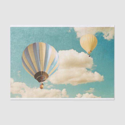  heteluchtballon tissuepapier