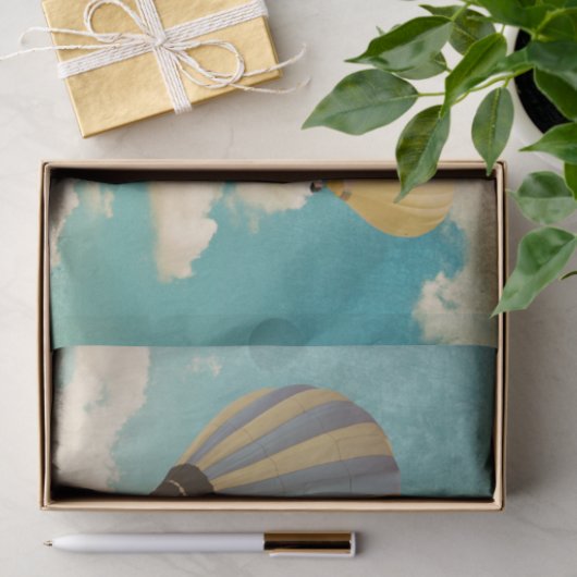  heteluchtballon tissuepapier