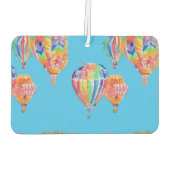 Heteluchtballon Waterverf Ballonnen Luchtverfrisser (Achterkant)