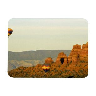 Heteluchtballonnen bij Sedona, Arizona, USA. Magneet