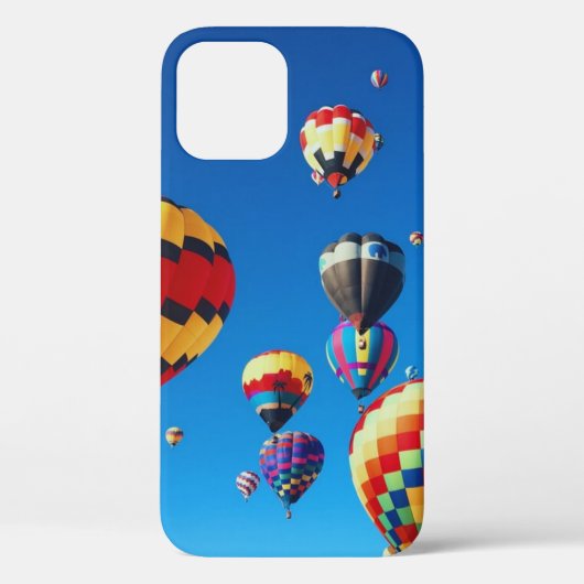 Heteluchtballonnen Blauwe Lucht Case-Mate iPhone Case (Achterkant)