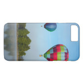 Heteluchtballonnen boven een meer, NZ Case-Mate iPhone Case (Achterkant (Horizontaal))