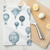  heteluchtballonnen in de keukendoek theedoek (Quarter Fold)