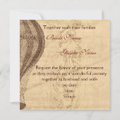 heteluchtballonnen Sla de datum op Save The Date (Achterkant)