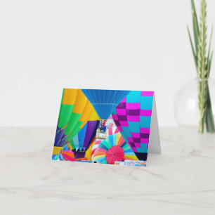 Heteluchtballonspektakel Kaart