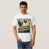 heteluchtballonvaren t-shirt (Voorkant volledig)