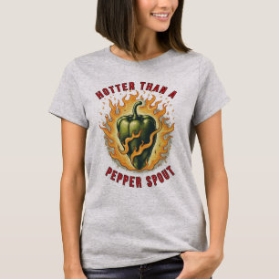 Heter dan een peperscheut t-shirt