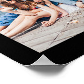 Heter door één graads Afstudeerder fotocollageheri Poster (Hoek)