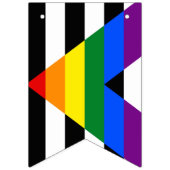 hetero bondgenoot vlag bunting banner lgbt partij (Tweede vlag)