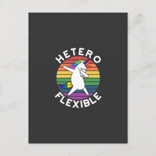 Hetero Flexibel LGBT Lesbisch Homobisexueel Trans Feestdagenkaart