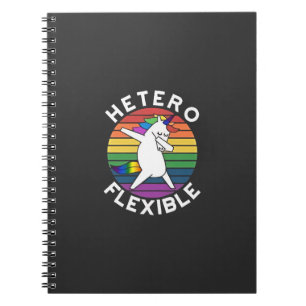 Hetero Flexibele LHBT Lesbische Homo Biseksuele Tr Notitieboek
