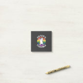 Hetero Flexibele LHBT Lesbische Homo Biseksuele Tr Post-it® Notes (Op bureau)