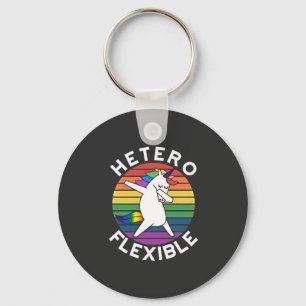 Hetero Flexibele LHBT Lesbische Homo Biseksuele Tr Sleutelhanger