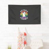 Hetero Flexibele LHBT Lesbische Homo Biseksuele Tr Spandoek (Insitu)