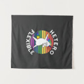 Hetero Flexibele LHBT Lesbische Homo Biseksuele Tr Wandkleed (Voorkant (horizontaal))