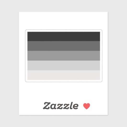 Hetero Pride vlag, rechte Pride vlag Sticker (Vel)