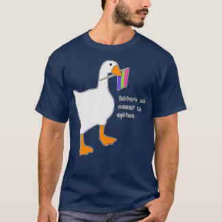 Hetero was nooit een optie voor polyseksueel t-shirt