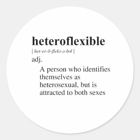 HETEROFLEXIBEL RONDE STICKER (Voorkant)