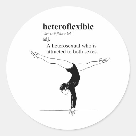 HETEROFLEXIBEL RONDE STICKER (Voorkant)