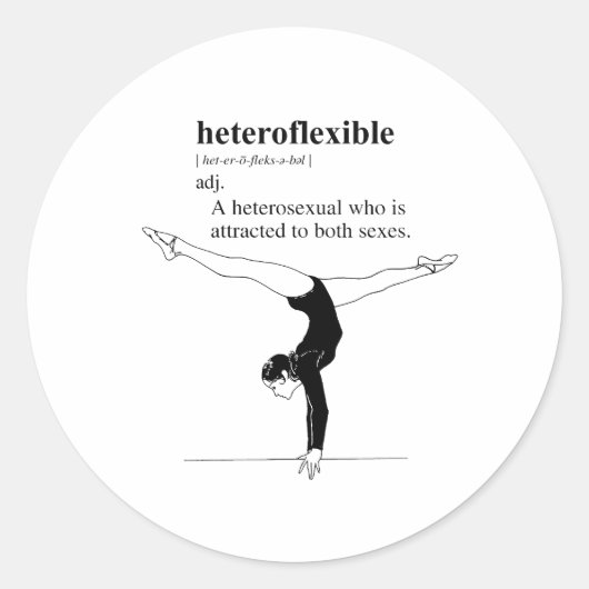 HETEROFLEXIBEL RONDE STICKER (Voorkant)