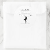 HETEROFLEXIBEL RONDE STICKER (Tas)