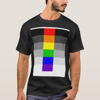 Heteroflexibele Pride Flag Grafisch T-shirt