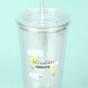 Heterofoon Ballon Geslachtsneutrale Baby Shower Acryl Drinkbeker