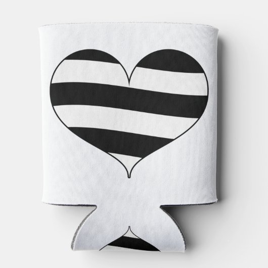 Heteroseksuele Pride Blikjeskoeler (Achterkant)