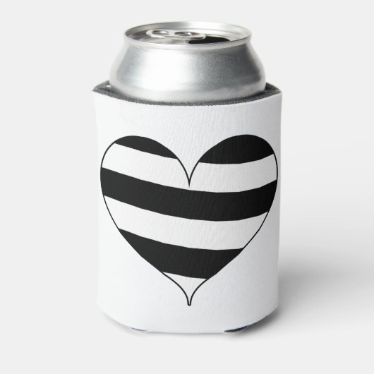 Heteroseksuele Pride Blikjeskoeler (Blikje Achterkant)