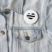 Heteroseksuele Pride Ronde Button 5,7 Cm (In situ)