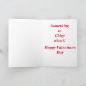 #HetKleineVogeltjeDatValentijnsdagLiet Kaart (Binnen)