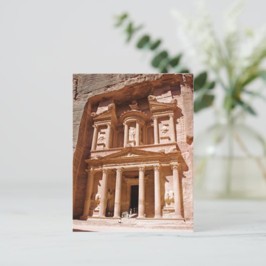 hetra petra is a very exiting place to be Summary Briefkaart (Staand voorkant)