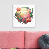 Hetsoevereine Hart Canvas Afdruk (Insitu (Woonkamer))
