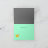 Hett leukste witte meisjesfiets bedankkaart (Binnen)