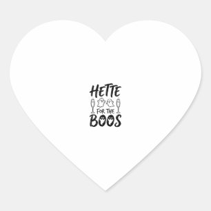 Hette Voor De Boos Halloween Geest Feest T-shirt D Hart Sticker