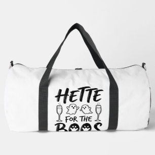 Hette Voor De Boos Halloween Geest Feest T-shirt D Plunjezak