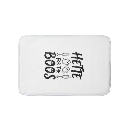 Hette Voor De Boos Halloween Ghost Feest T-shirt D Badmat (Voorkant)