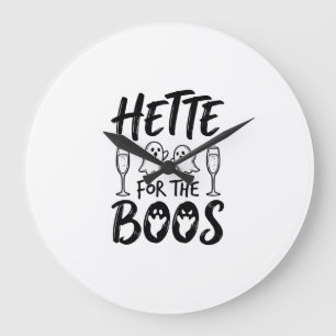 Hette Voor De Boos Halloween Ghost Feest T-shirt D Grote Klok