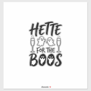 Hette Voor De Boos Halloween Ghost Feest T-shirt D Sticker