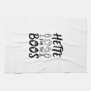 Hette Voor De Boos Halloween Ghost Feest T-shirt D Theedoek