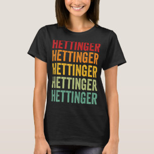 Hettinger County North Dakota Rainbow Text Design T-shirt