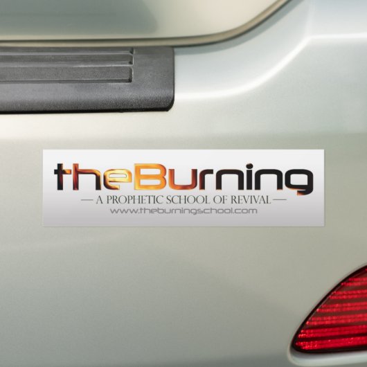 hetVerbranden Bumpersticker (Op auto)